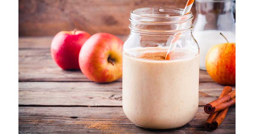 Apple Pie Overnight Breakfast Smoothie